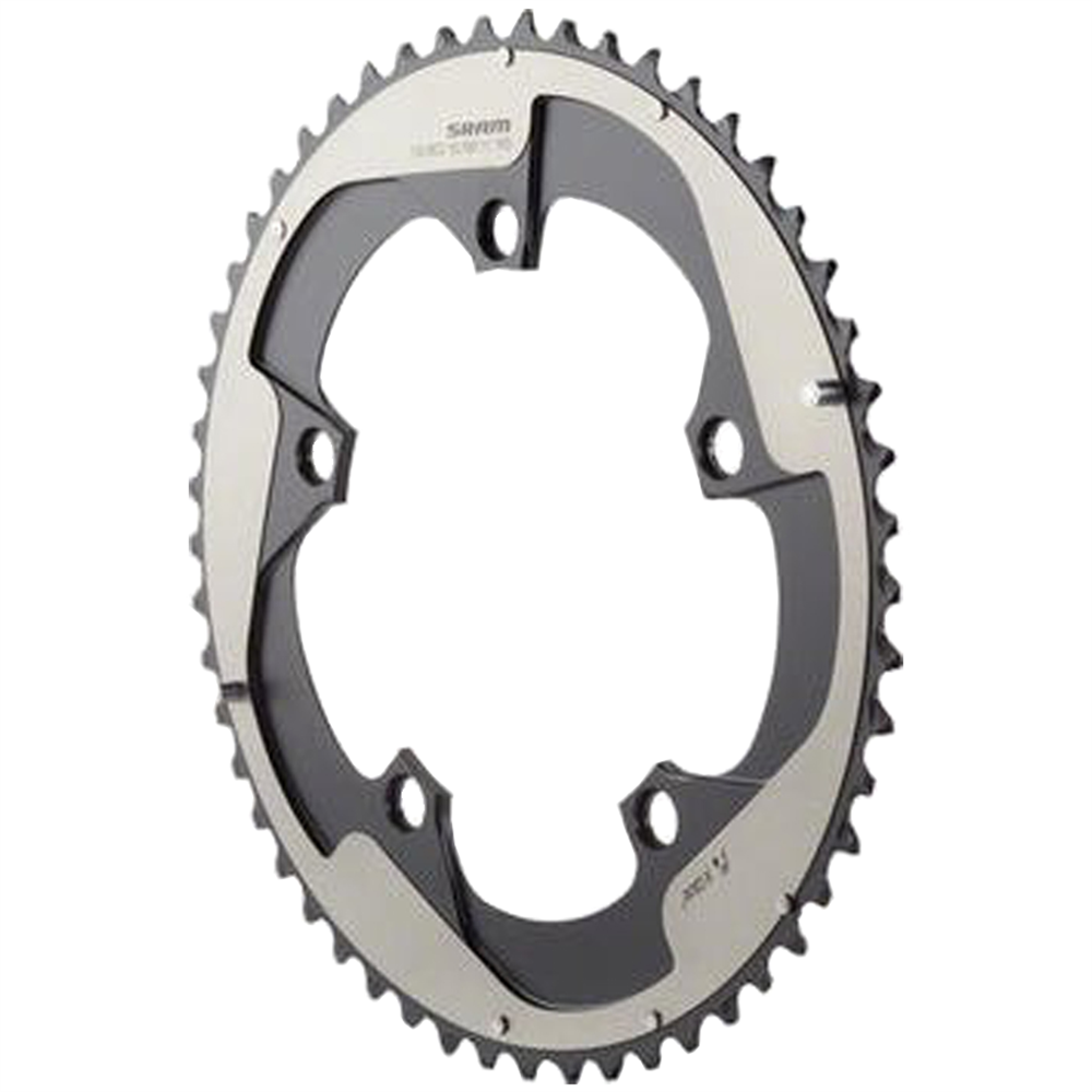Red 22 X-Glide R Yaw 11-Speed S3 BB30/GXP Chainring - 110BCD 53T