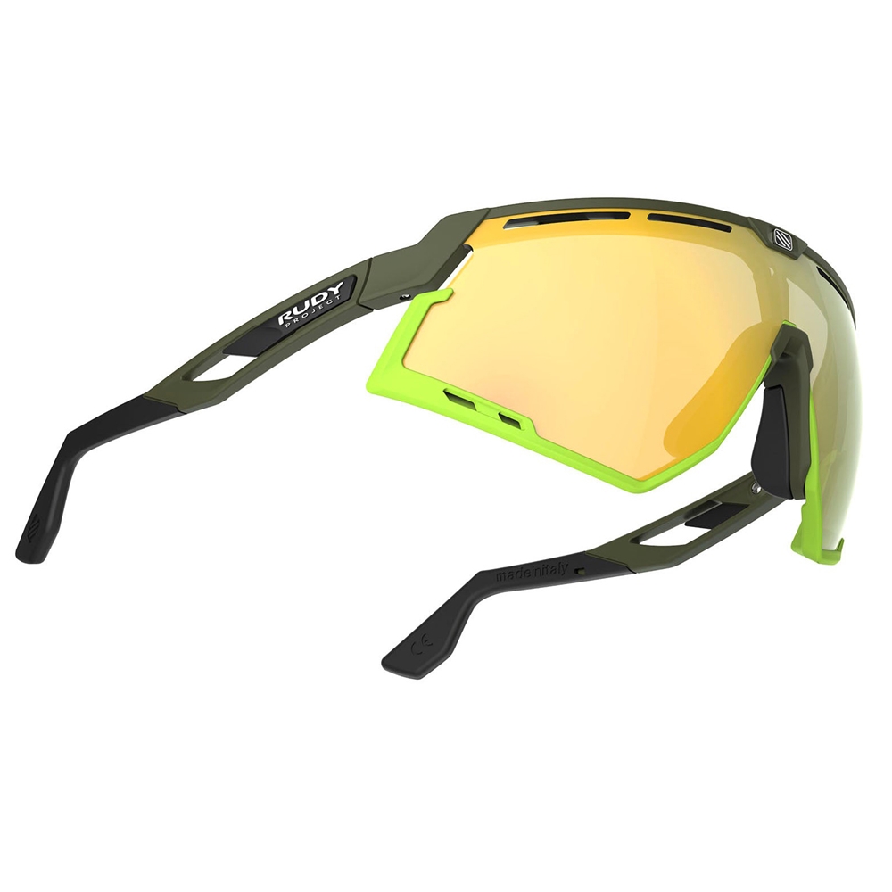 Defender RP Optics Sunglasses - Olive Matte/Multilaser Yellow