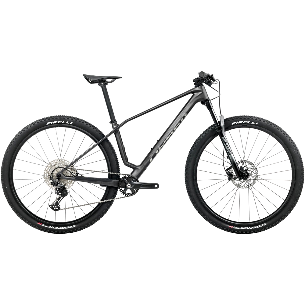 Alma M50 Hardtail Mountain Bike - Diamond Carbon View (2026)