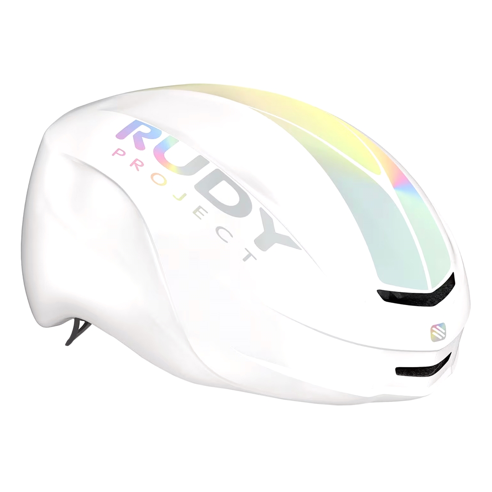 Nytron Pro Road Helmet - Matte White Iridescent