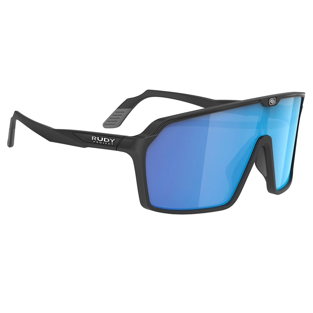 Spinshield RP Optics Sunglasses - Black Matte/Multilaser Blue