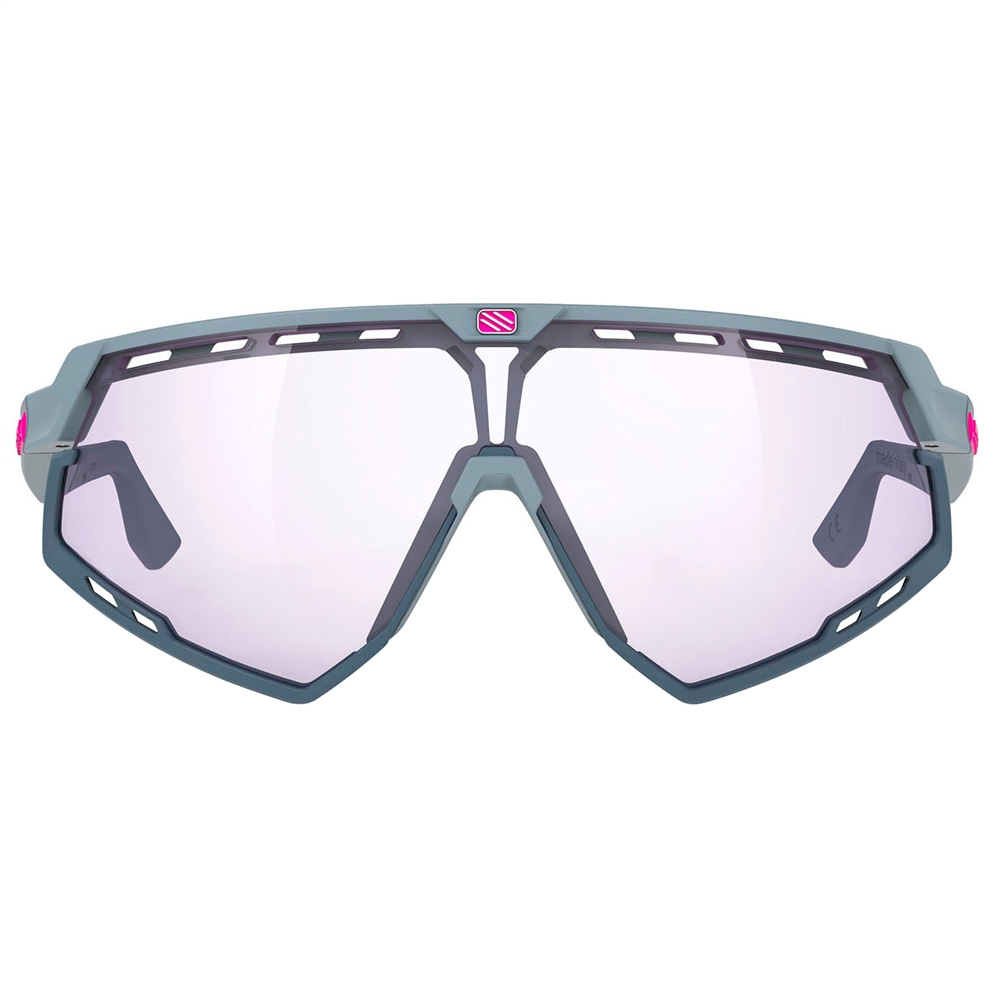 Defender ImpactX PH Sunglasses - Glacier Matte/Bumpers Avio/2Laser Purple