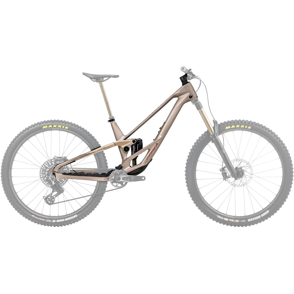 Rallon 450 Enduro Full Suspension Mountain Bike Frameset - Nickel/Nickel Chrome (2026)