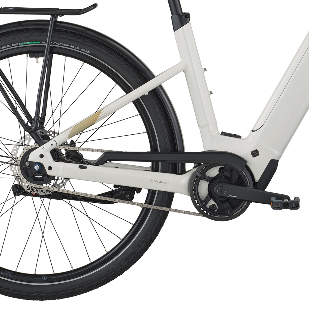 E-Horizon Tour 50 Wave Electric Hybrid Bike - Off White (2026)