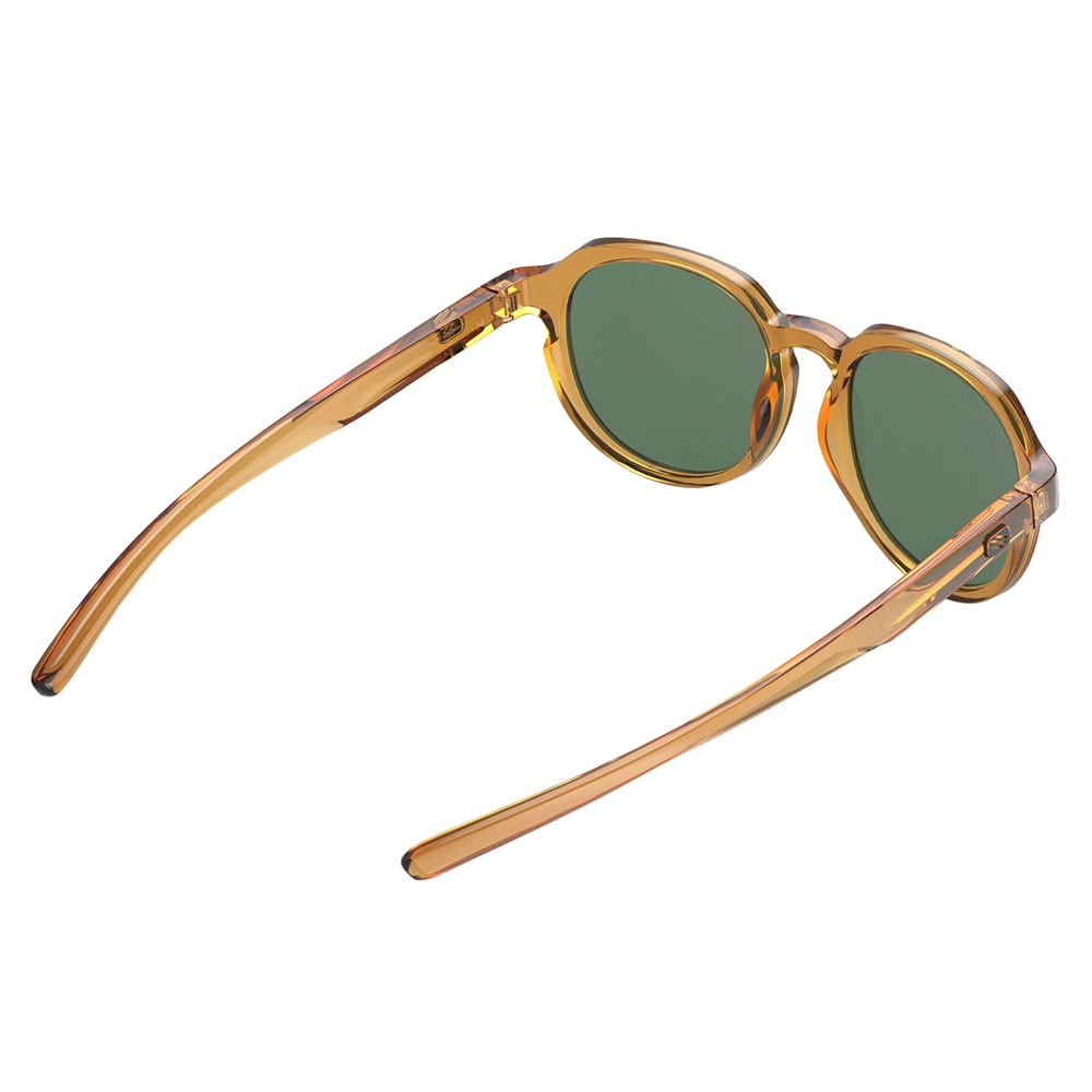 Glamshady RP Optics Sunglasses - Crystal Butterscotch Gloss/Green