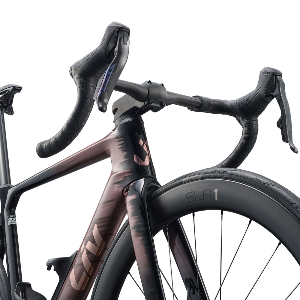 EnviLiv Advanced Pro 0 AXS Ladies Road Bike - Iron Rouge (2026)