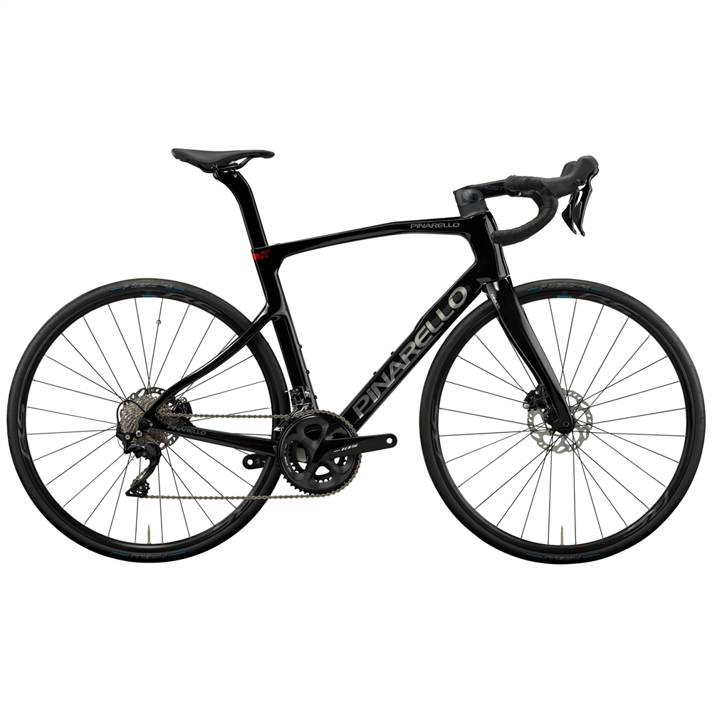 X1 Disc 105 Road Bike - Shiny Black (2025)