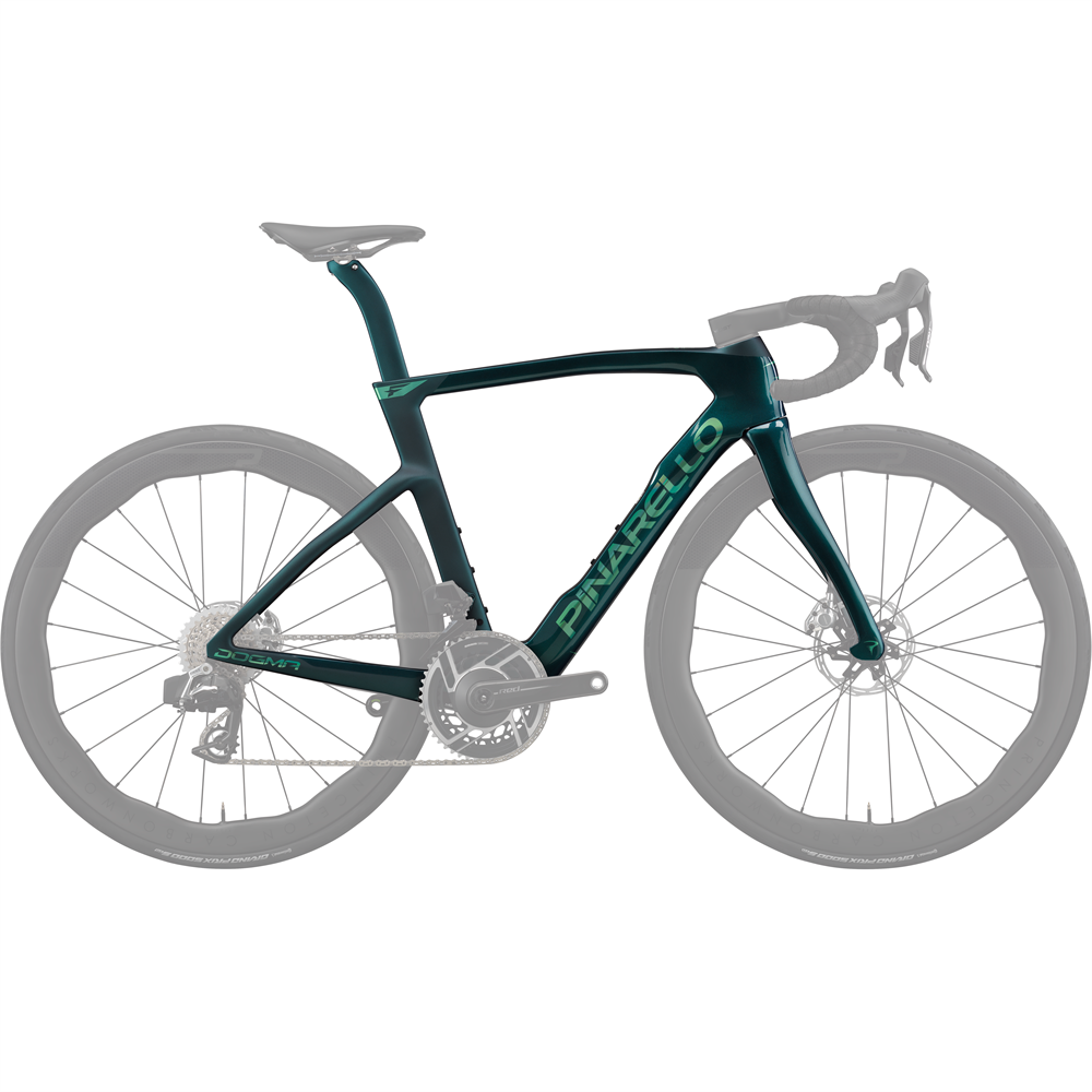 Dogma F Road Bike Frameset - Obsidian Emerald (2027)