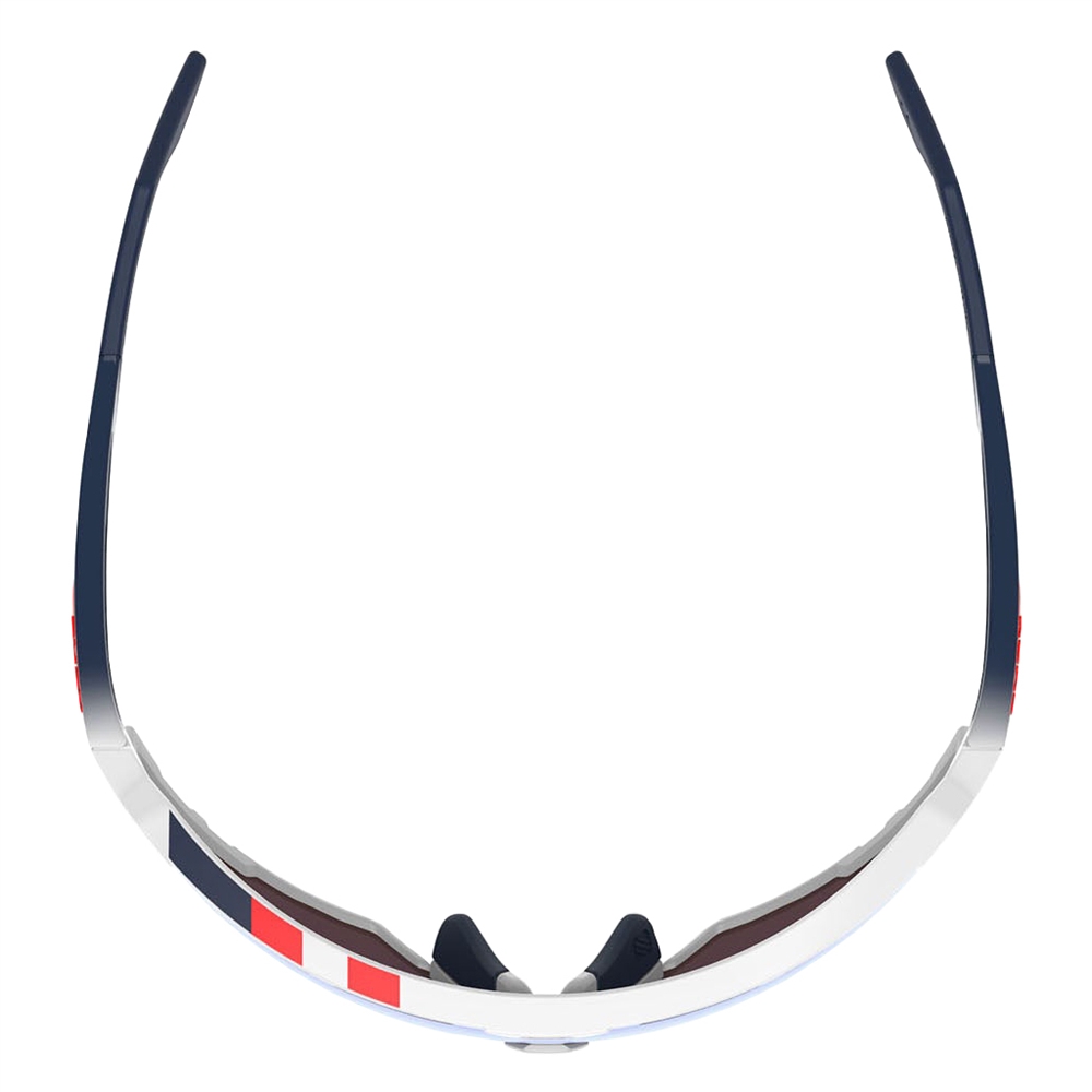Defender RP Optics Sunglasses - White Gloss/Fade Blue