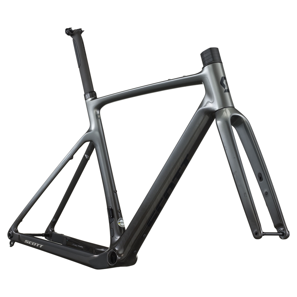 Addict Gravel Team HMF Frameset - Chrome Silver (2026)