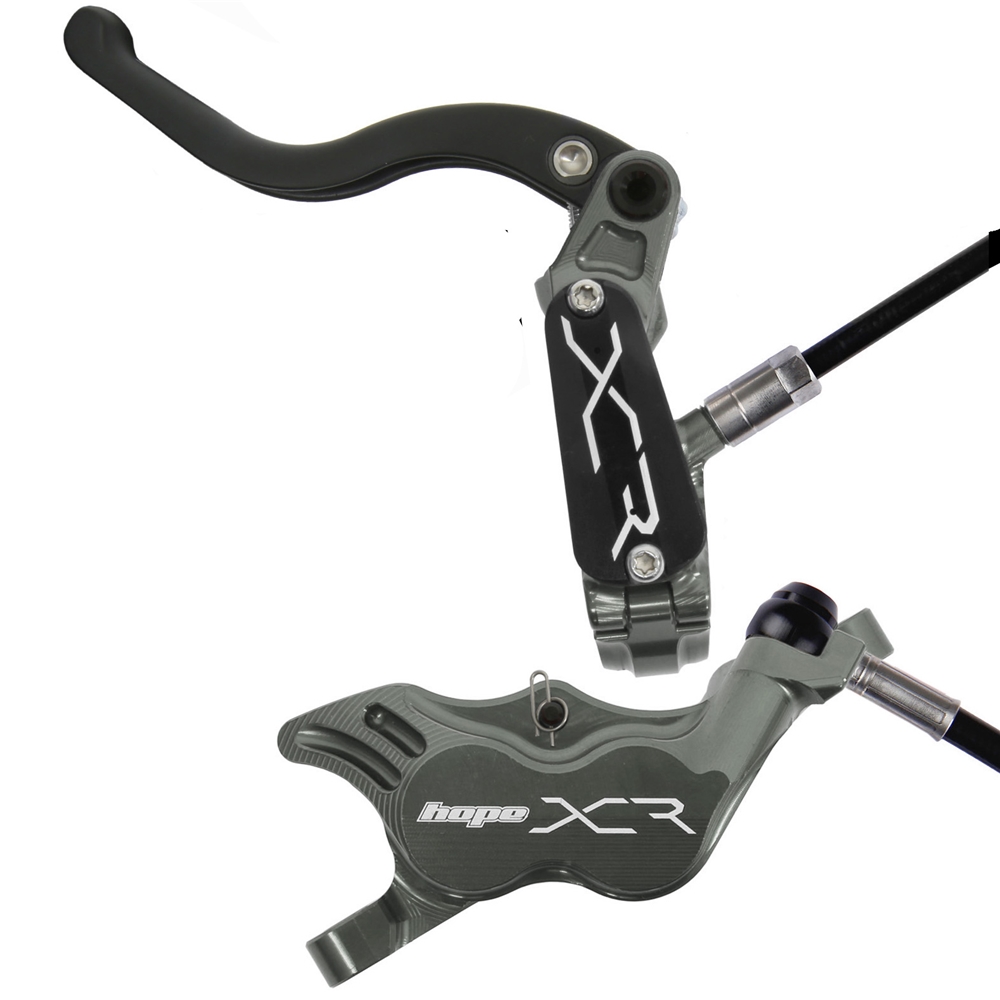 XCR Pro E4 Hydraulic Disc Brake - Left-Hand/Rear (No Rotor)