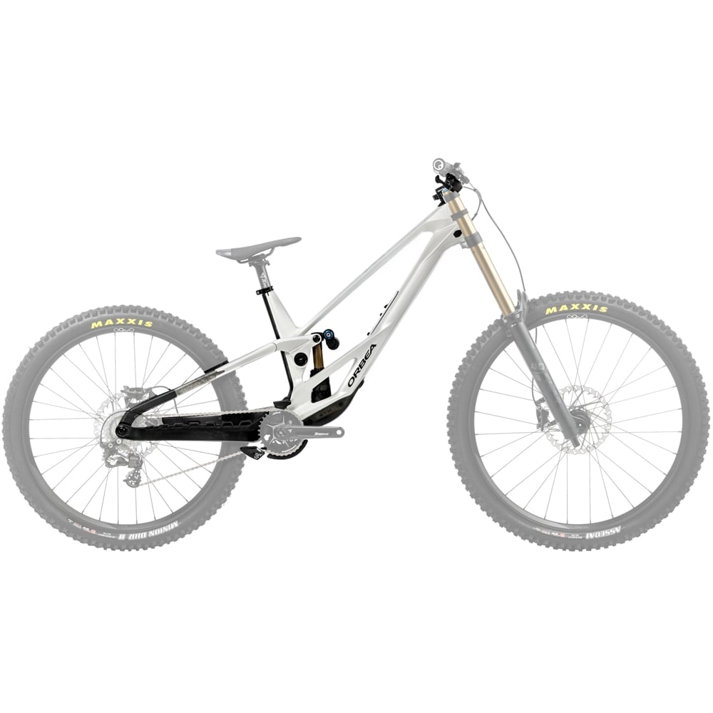 Rallon 450 Downhill Bike Frameset - White Chic/Diamond Black (2026)