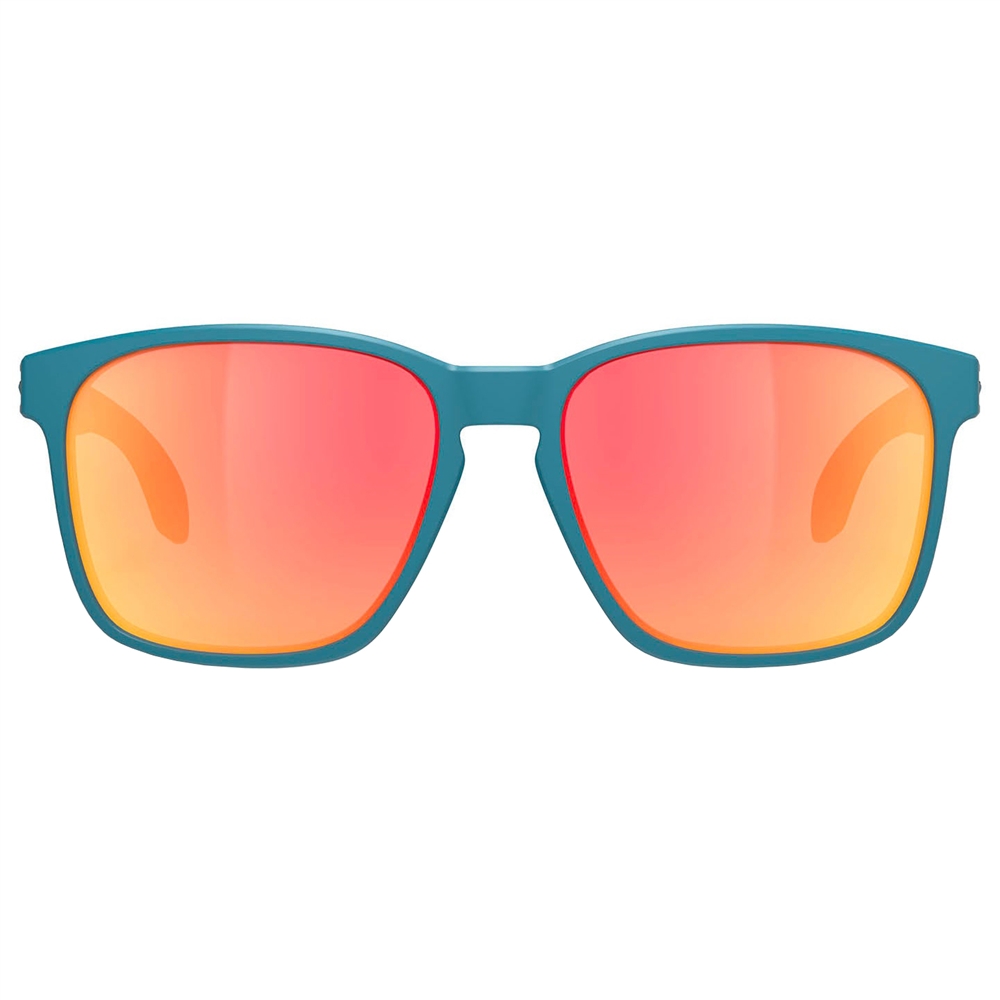 Lightflow A RP Optics Sunglasses - Teal Matte/Multilaser Orange