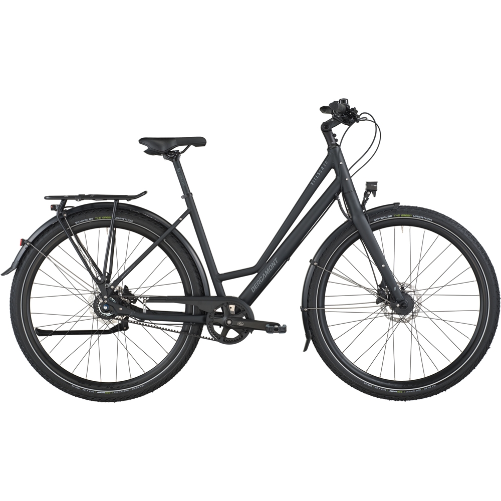 Vitess 20 Rigid Amsterdam Hybrid Bike - Matt Black (2026)