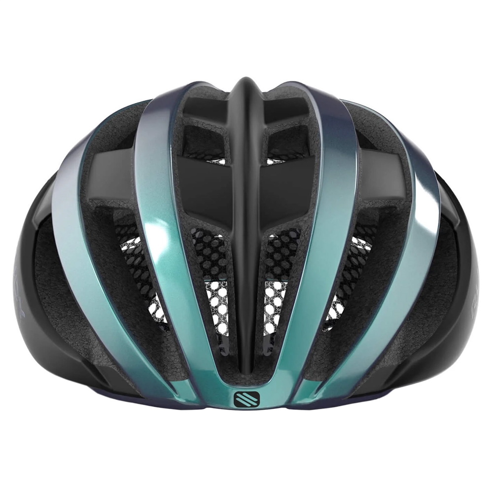 Venger Road Helmet - Shiny Iridescent Blue