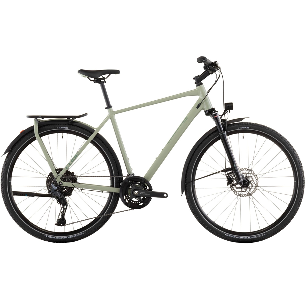 Kathmandu EXC Hybrid Bike - Pea/Grey (2026)