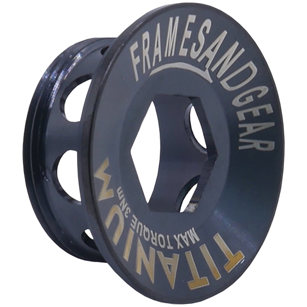 Titanium Shimano Crank Arm Cover Bolt