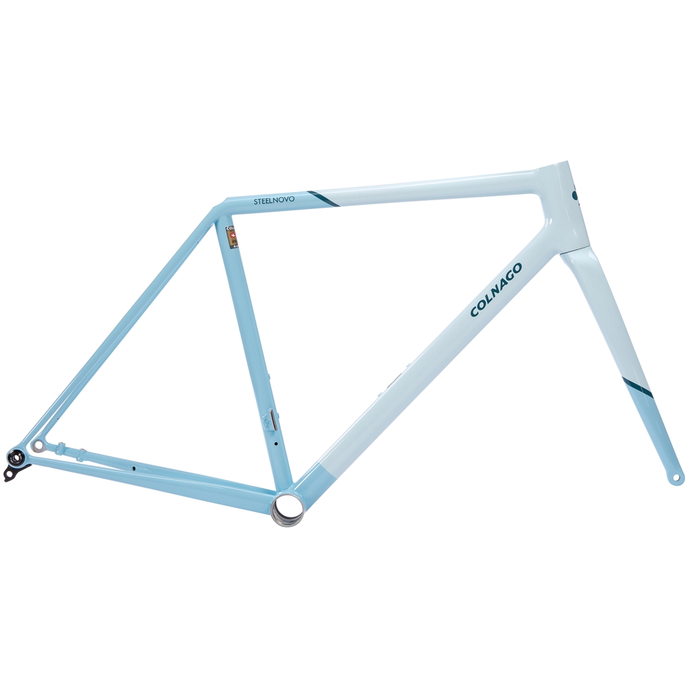 Steelnovo Road Bike Frame - Light Blue (2025)