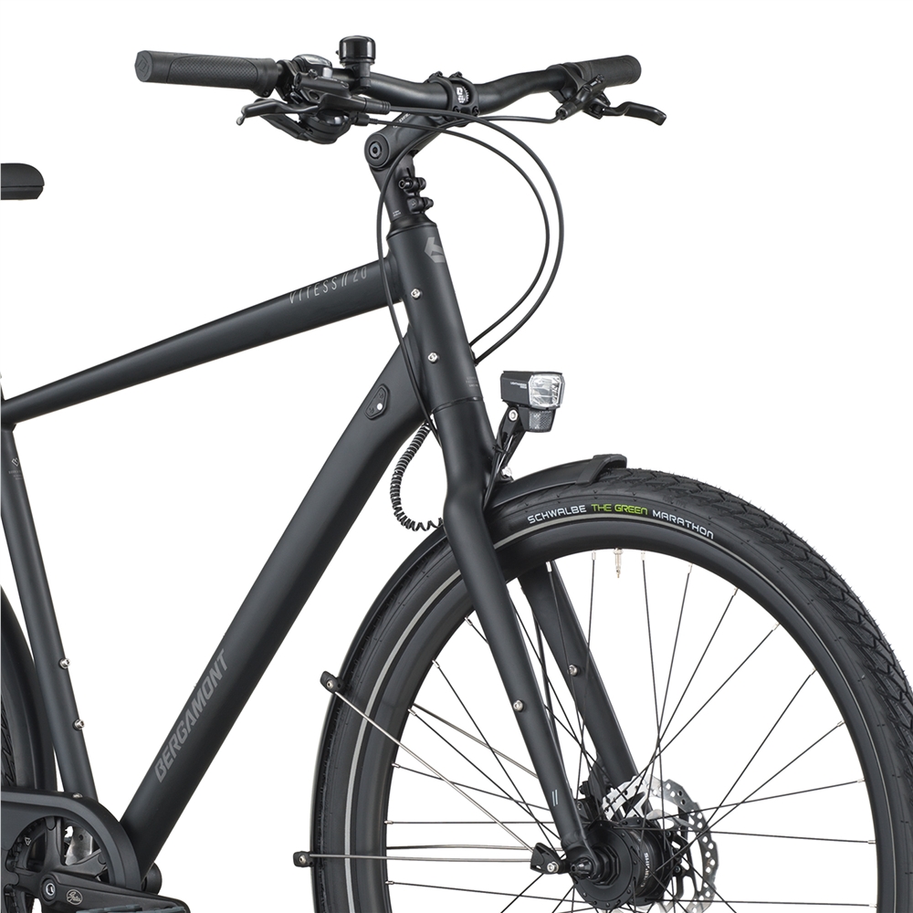 Vitess 20 Rigid Hybrid Bike - Matt Black (2026)