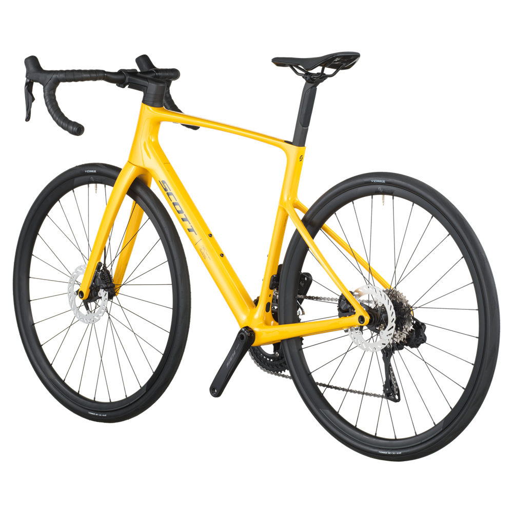 Addict 40 Road Bike - Vivid Yellow (2026)