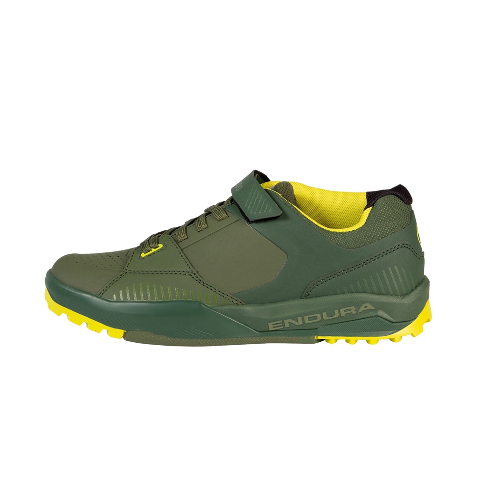 MT500 Burner Flat Pedal Shoes - Forest Green (2024)