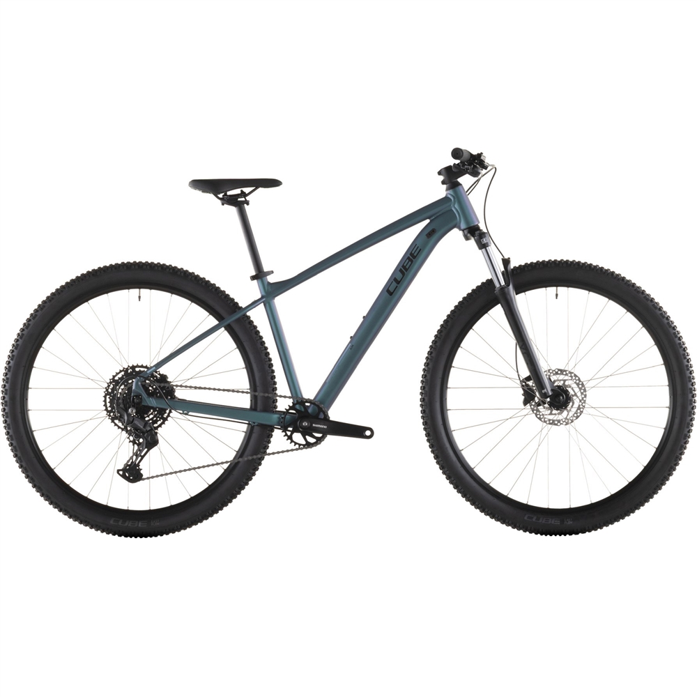Aim Pro Hardtail Mountain Bike - Smaragd Grey/Prism (2026)
