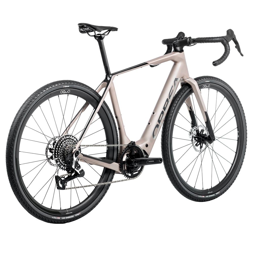 Denna M11e Electric Gravel Bike - Nickel Matt/Carbon Raw Gloss (2025)