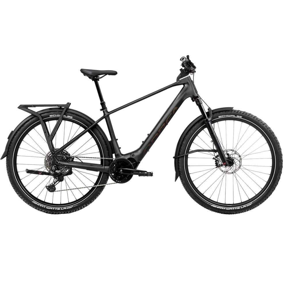 Kemen Adv 10 Electric Hybrid Bike - Diamond Black (2026)