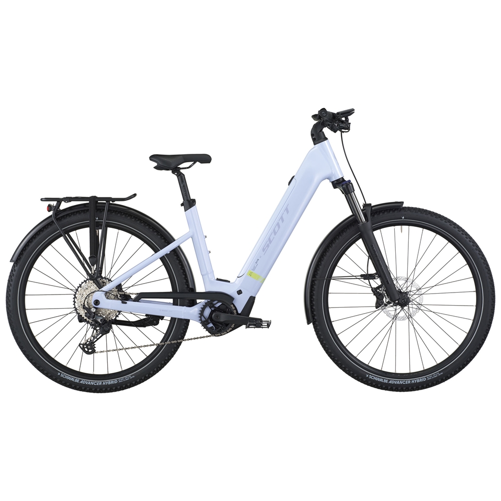 Axis 20 Wave Electric Hybrid Bike - Icy Blue (2026)