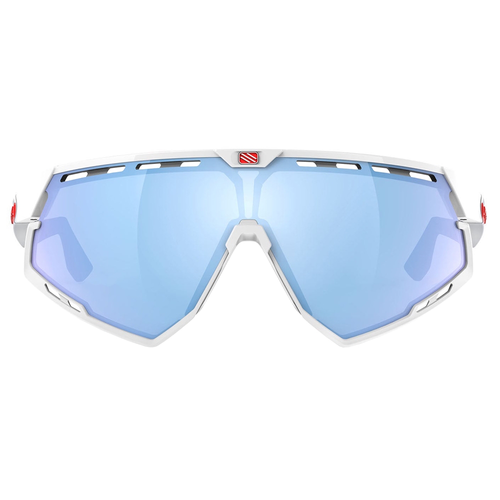 Defender RP Optics Sunglasses - White Gloss/Fade Blue