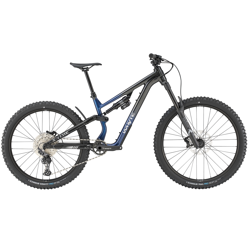Sythe S Full Suspension Mountain Bike - Sapphire Blue Gloss (2026)