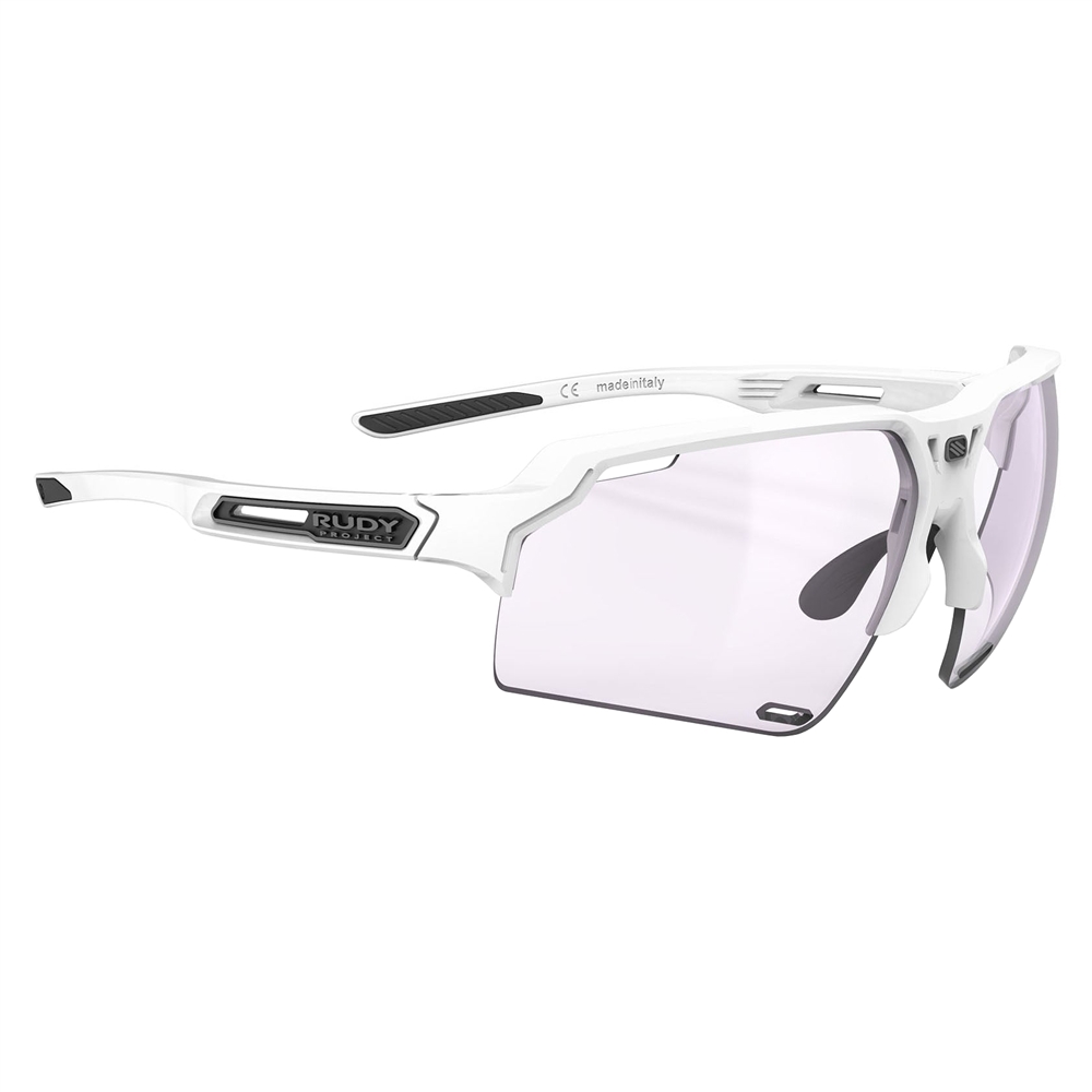 Deltabeat ImpactX PH Sunglasses - White Gloss/2Laser Purple