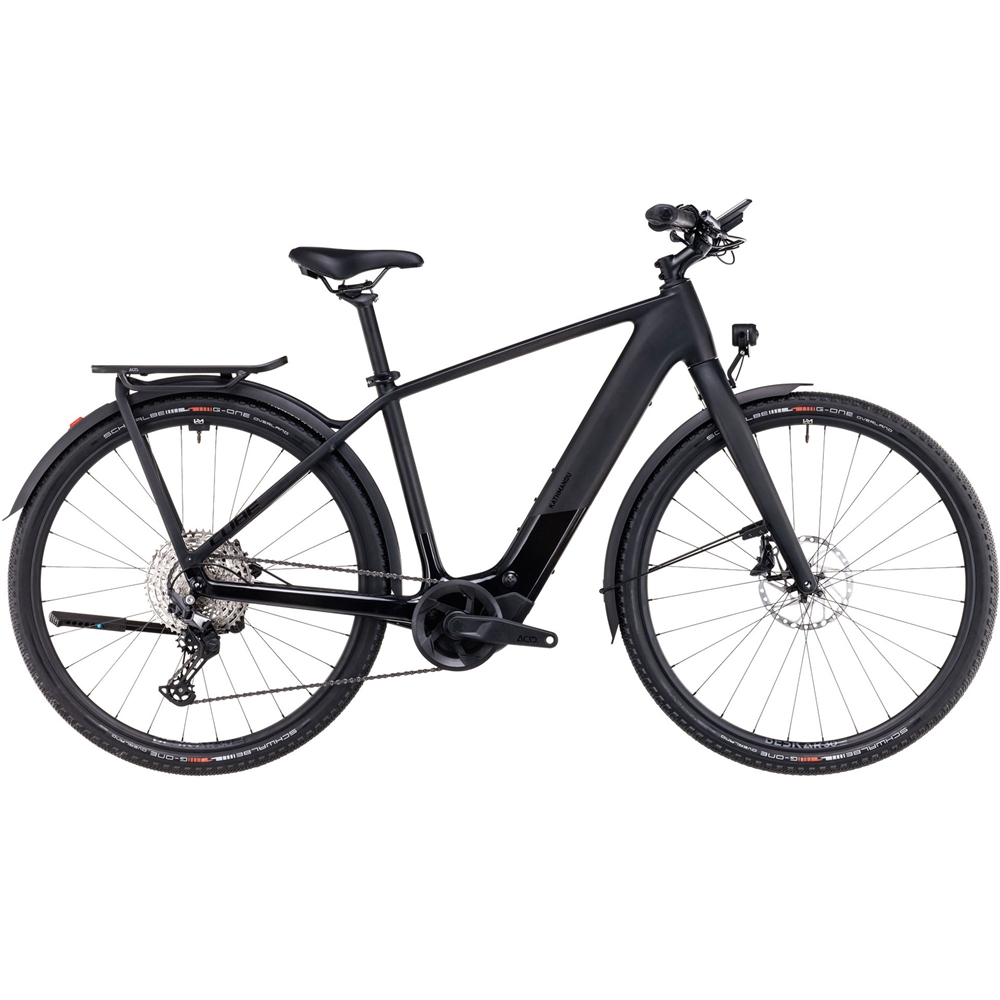 Kathmandu Hybrid C:62 SLX 400X Electric Hybrid Bike - Carbon/Black (2025)