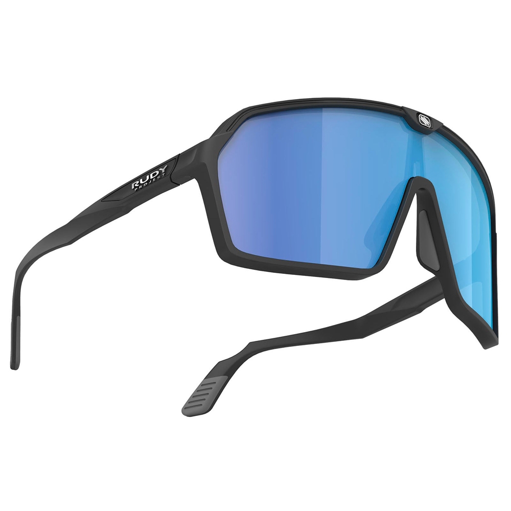 Spinshield RP Optics Sunglasses - Black Matte/Multilaser Blue