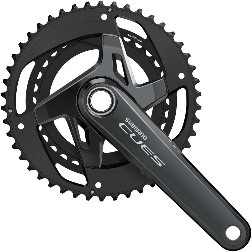 CUES U8000 Hollowtech II 2x Chainset