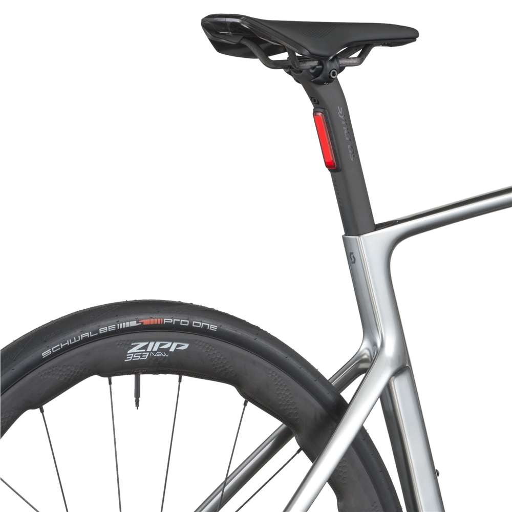 Fastlane Premium Electric Road Bike - Chrome Silver (2026)