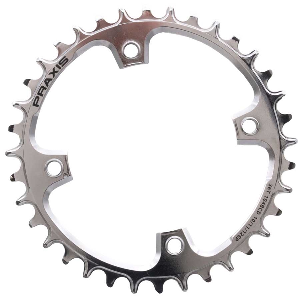 MTB 1x PVD Coated Narrow Wide 104BCD Chainring