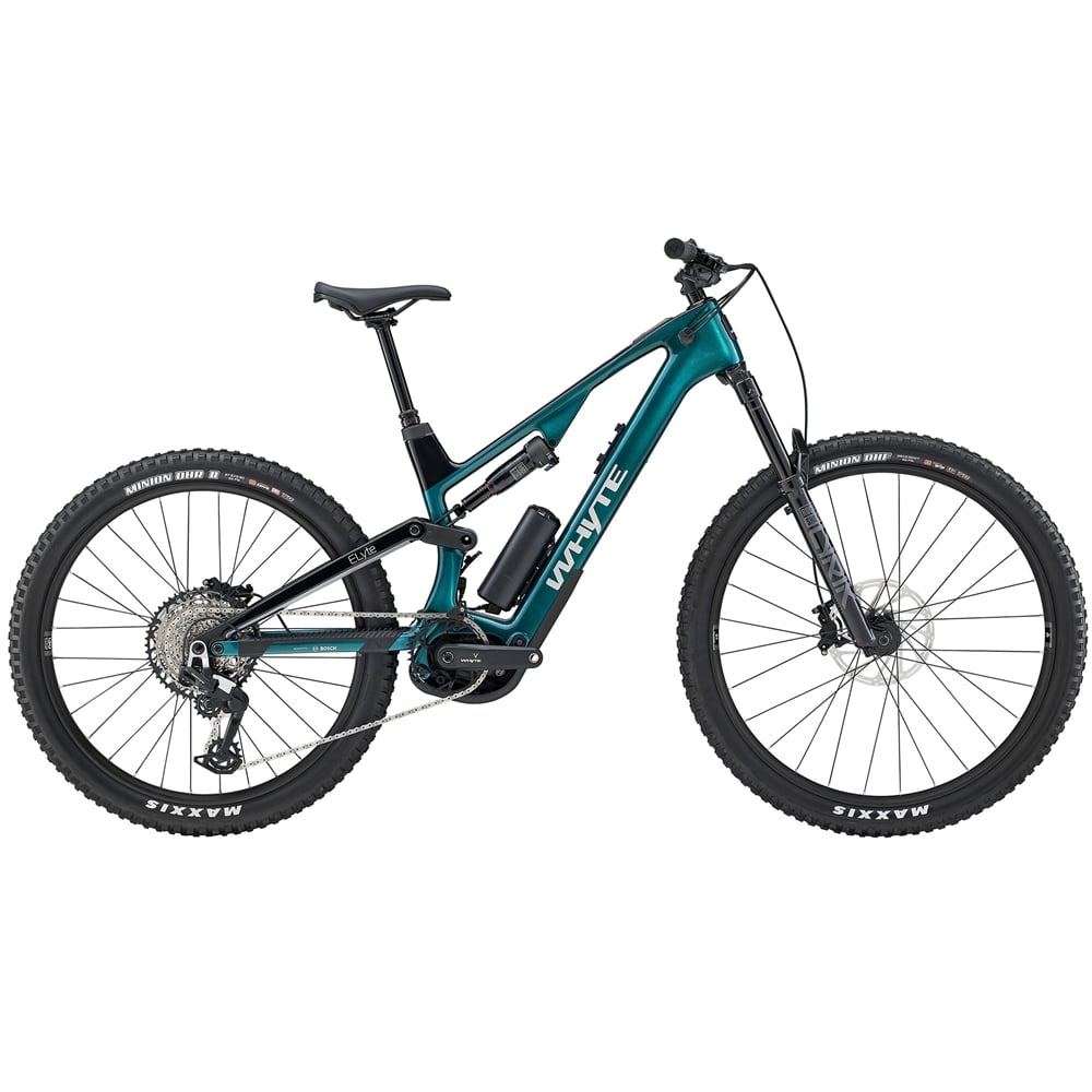 ELyte Evo RS Electric Full Suspension Mountain Bike - Gloss Petronas Green (2026)