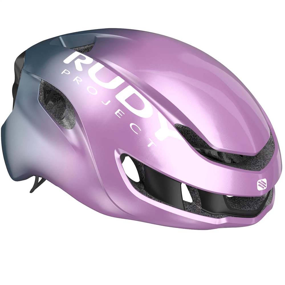 Nytron Road Helmet - Lilac/Blue Avio Metal Shiny