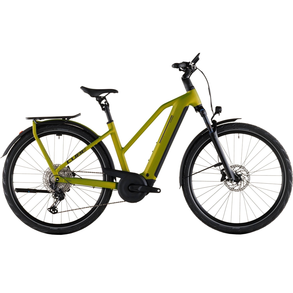 Kathmandu Hybrid Trapeze Pro 800 Electric Hybrid Bike - Lizard/Black (2026)