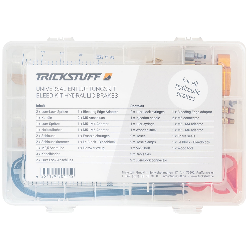 Universal Disc Brake Bleed Kit