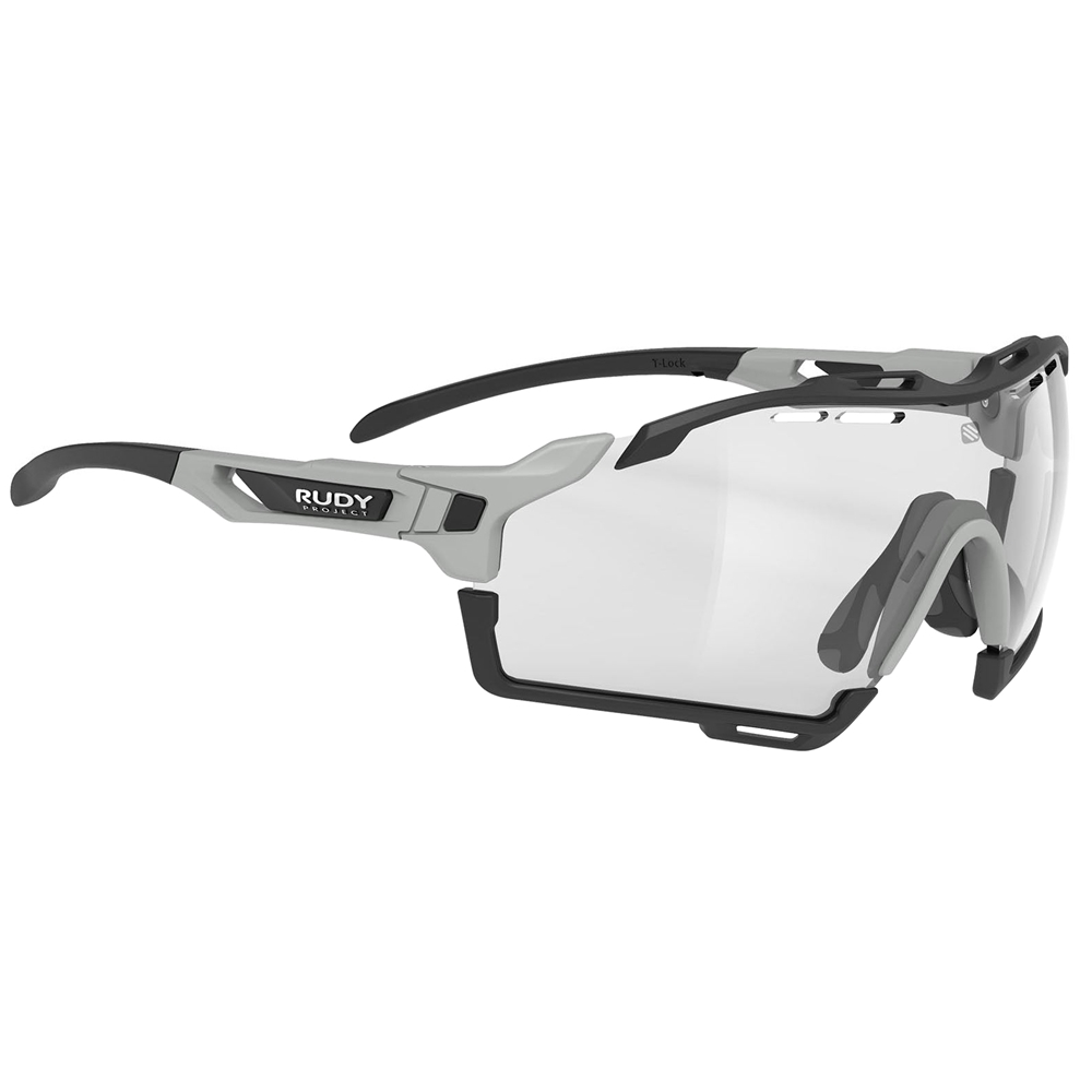 Cutline ImpactX PH Sunglasses - Light Grey Matte/2Laser Black
