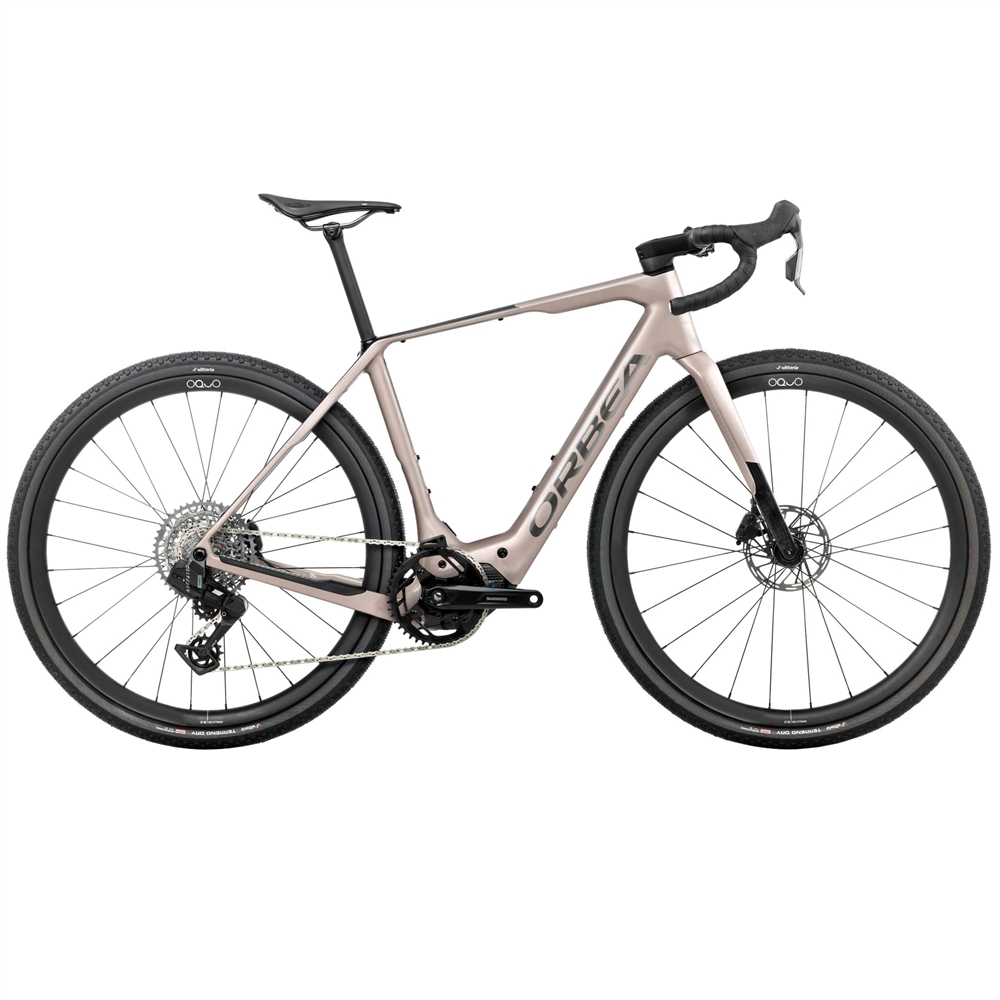 Denna M31e Electric Gravel Bike - Nickel Matt/Carbon Raw Gloss (2026)