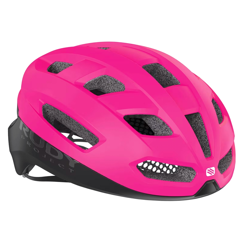 Skudo Road Helmet - Pink Fluo/Matte Black