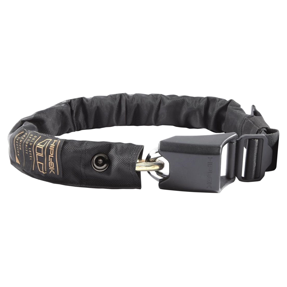 Gold Wearable 85cm Chain Lock - Waist 24-44" (Sold Secure Gold)