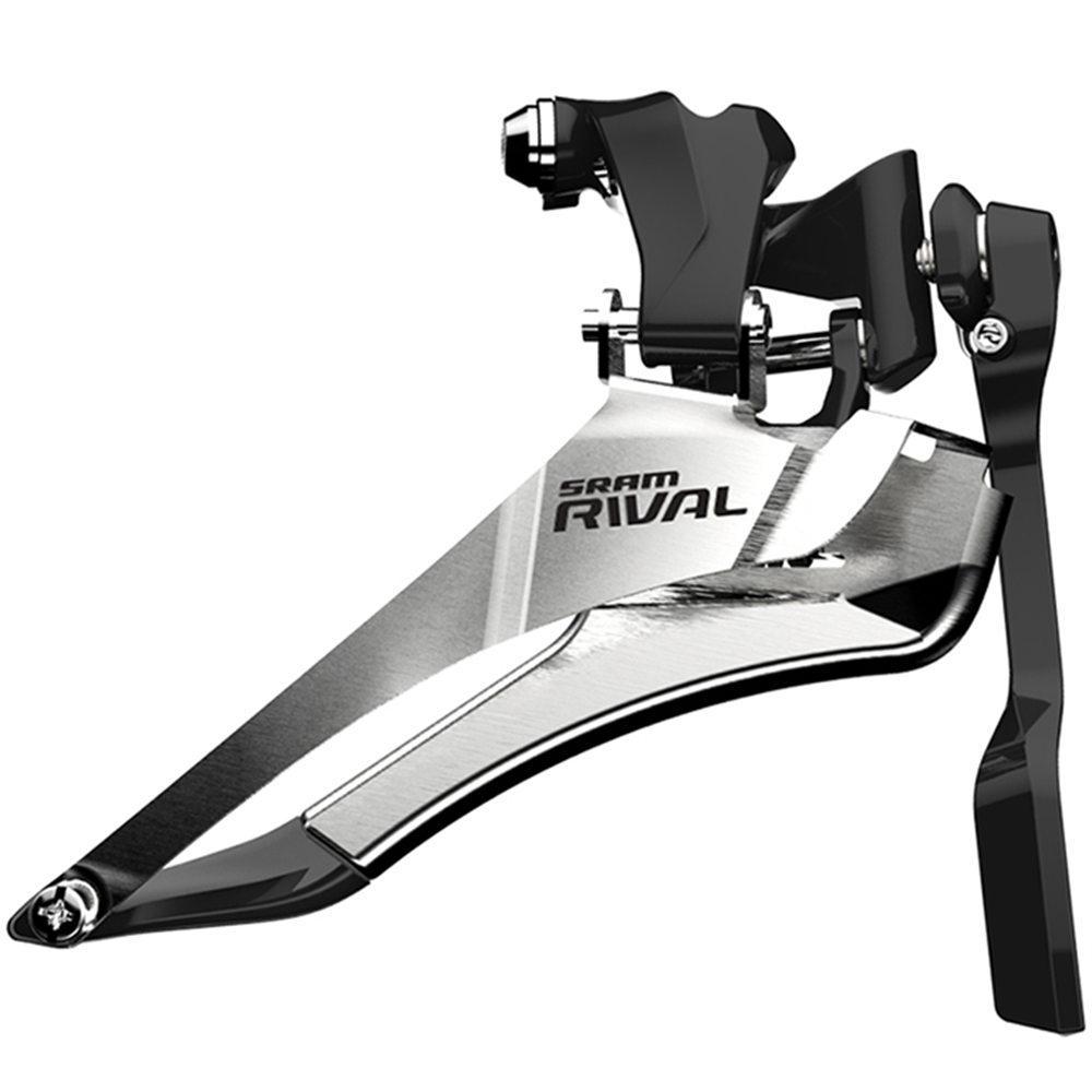 Rival 22 Yaw Braze-On Front Derailleur With Chain Spotter