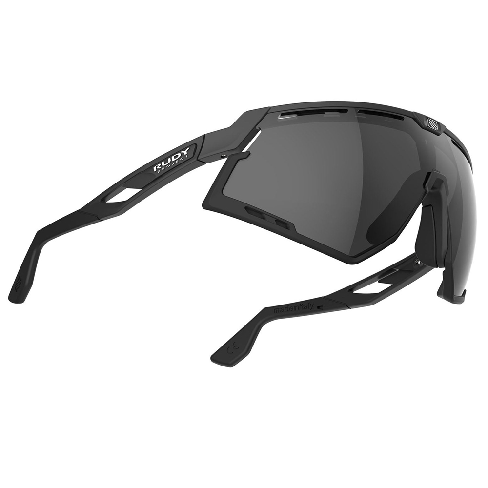 Defender RP Optics Sunglasses - Black Matte/Bumpers Black/Smoke Black