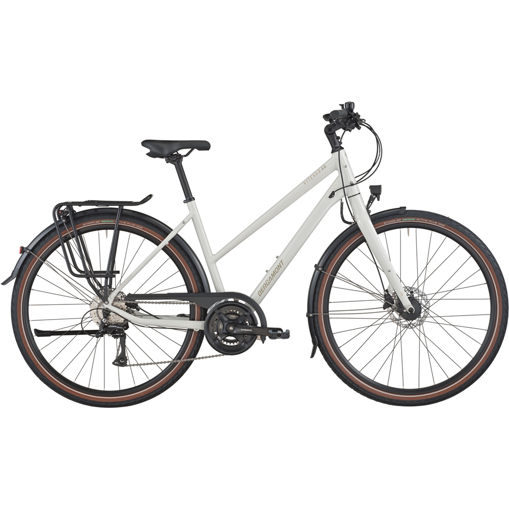 Vitess 40 Rigid Slope Hybrid Bike - Off White (2026)
