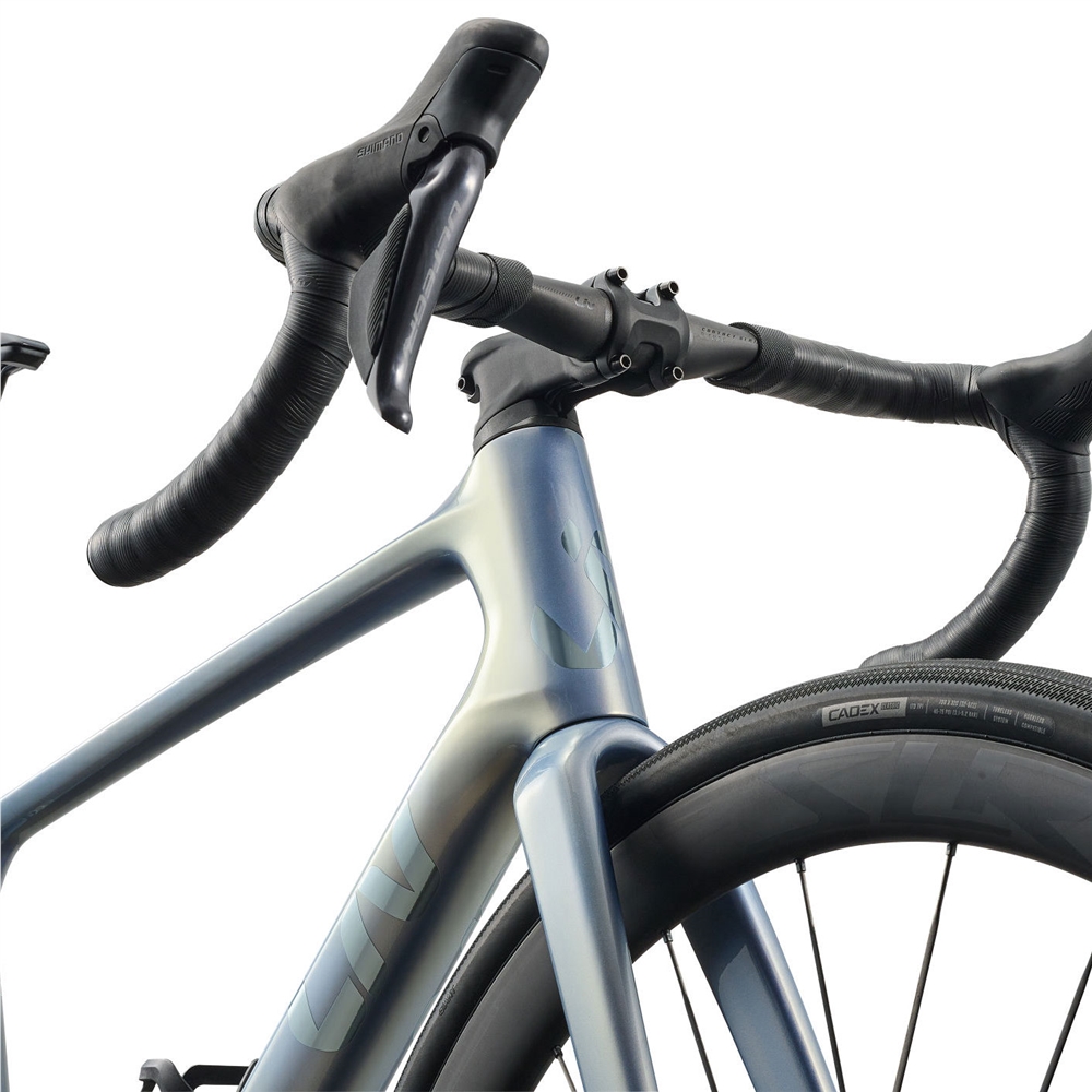 Avail Advanced Pro 0 Ladies Road Bike - Dreamy Blue/Carbon (2026)