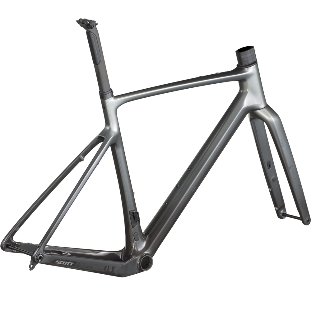 Addict Gravel Team HMF Frameset - Beluga Grey (2026)